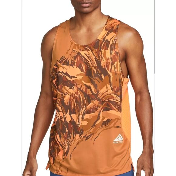 Nike Trail Rise 365 PR Running racing Tank Top singlet DM4781-738 Men's Large - Picture 13 of 15